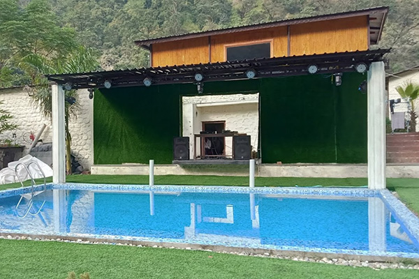 Rishikesh Riverside Resort with Swimming Pool