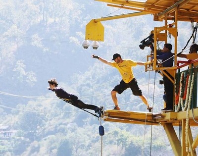 Highest Bungee Jumping in Rishikesh