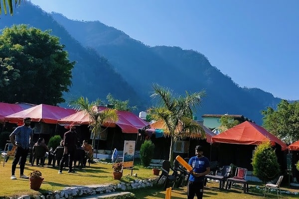 Riverside Camp in Ghattu Ghat, Rishikesh