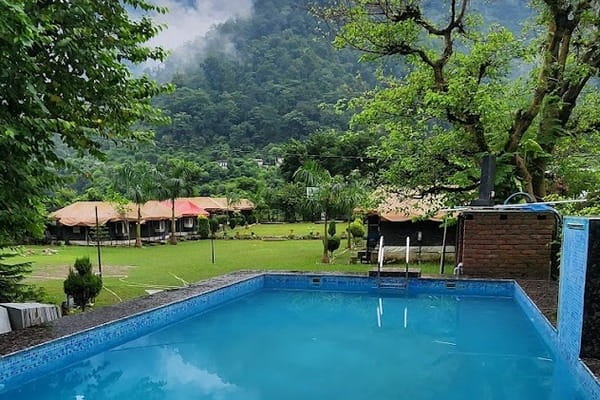 Riverside Camp in Ghattu Ghat, Rishikesh